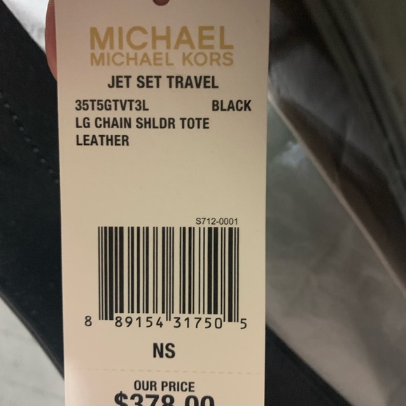 Michael Kors Chain Jet Set Tote Bag - Picture 8 of 9